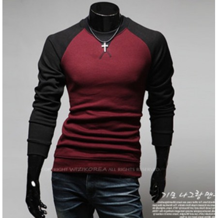 Modal Additional Images for New Round Neck Long-Sleeved T-Shirt Hot Sale Ny Embroidery Men's